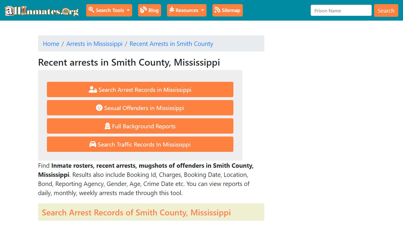 Recent arrests in Smith County, Mississippi | Mugshots, Rosters ...